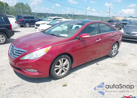 2012 Hyundai Sonata Limited из США, поврежденный, VIN 5NPEC4AC1CH341881